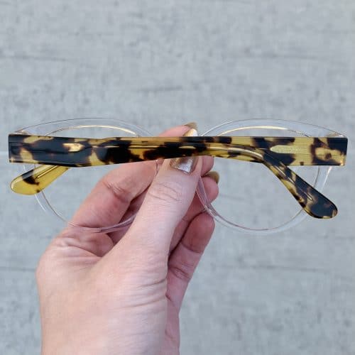 oticagriss oculos de grau redondo em acetato transparente 245 1