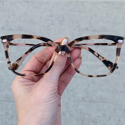 oticagriss oculos de grau retangular em acetato rosa 246