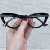 oticagriss oculos clip on 2 em 1 gatinho preto 259 6 oticagriss oculos clip on 2 em 1 gatinho preto 259 6