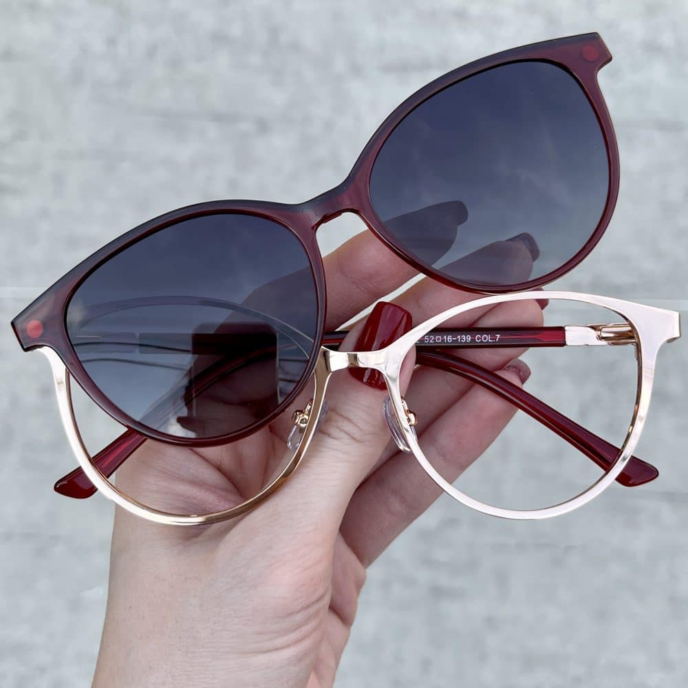 oticagriss oculos clip on 2 em 1 gatinho vinho 260 3 oticagriss oculos clip on 2 em 1 gatinho vinho 260 3