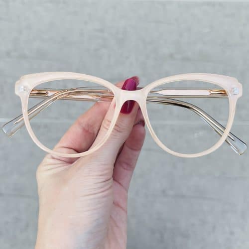 oticagriss oculos de grau gatinho nude 255