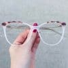 oticagriss oculos de grau gatinho tartaruga com branco 254 oticagriss oculos de grau gatinho tartaruga com branco 254