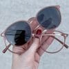 oticagriss oculos clip on 2 em 1 redondo rose 267 2 oticagriss oculos clip on 2 em 1 redondo rose 267 2