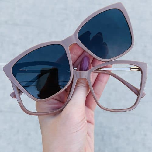oticagriss oculos clip on 2 em 1 gatinho nude 271 5