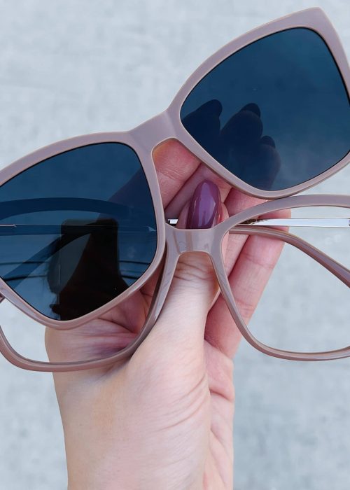 oticagriss oculos clip on 2 em 1 gatinho nude 271 5