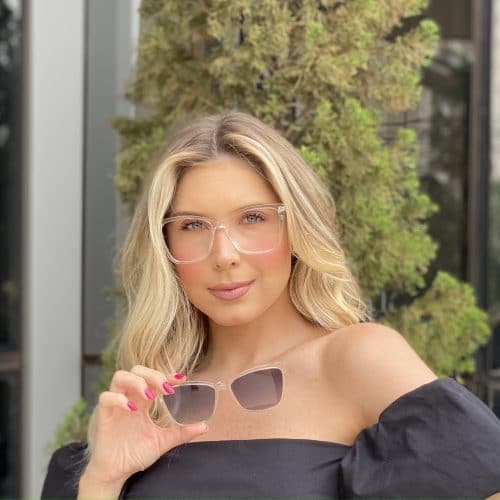 oticagriss oculos clip on 2 em 1 gatinho transparente 271 6