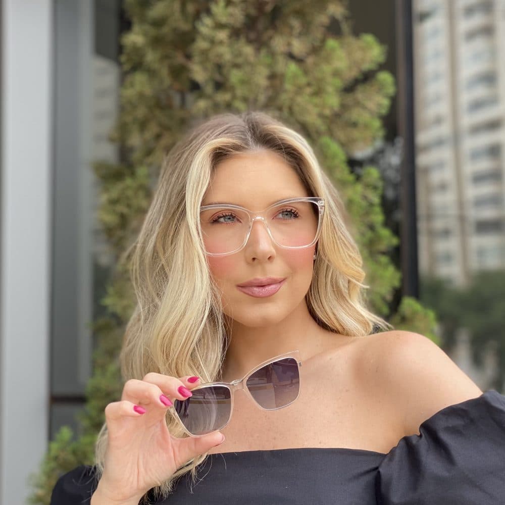 oticagriss oculos clip on 2 em 1 gatinho transparente 271 7 oticagriss oculos clip on 2 em 1 gatinho transparente 271 7