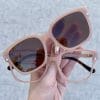 Óculos Clip On 2 em 1 Quadrado Rosé 274 Óculos Clip On 2 em 1 Quadrado Rosé 274
