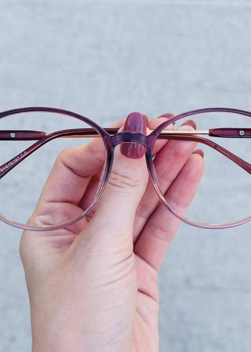 oticagriss oculos de grau redondo roxo 269 3