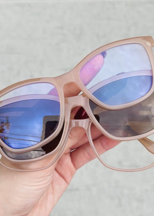 oticagriss oculos clip on 3 em 1 quadrado nude 277 10