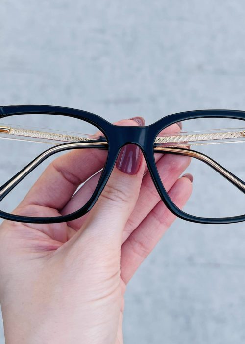 oticagriss oculos de grau quadrado preto 272 1