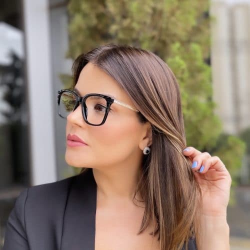 oticagriss oculos de grau quadrado preto 272 2