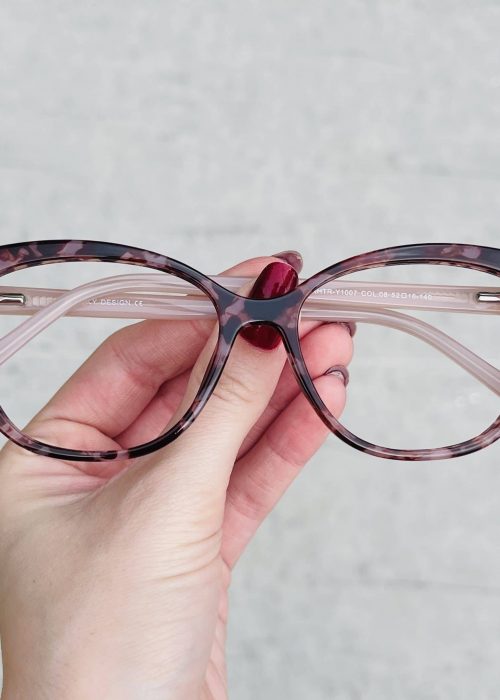 oticagriss oculos de grau gatinho tartaruga rosa 286