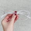 oticagriss oculos de grau gatinho transparente 286 oticagriss oculos de grau gatinho transparente 286