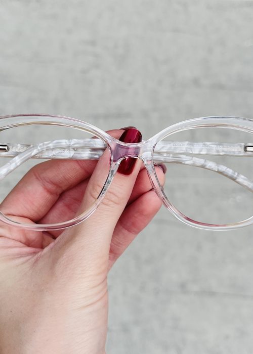 oticagriss oculos de grau gatinho transparente 286
