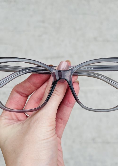 Óculos de Grau Feminino Gatinho Cinza 303
