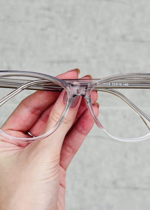Óculos de Grau Feminino Gatinho Cinza 302