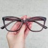 Óculos de Grau Gatinho Vinho 298 com Lentes Anti-blue