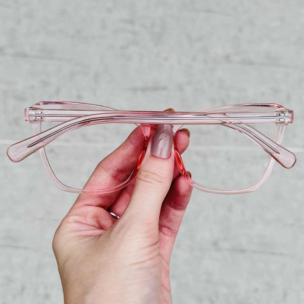 Óculos de Grau Feminino Gatinho Rosa 303 Óculos de Grau Feminino Gatinho Rosa 303