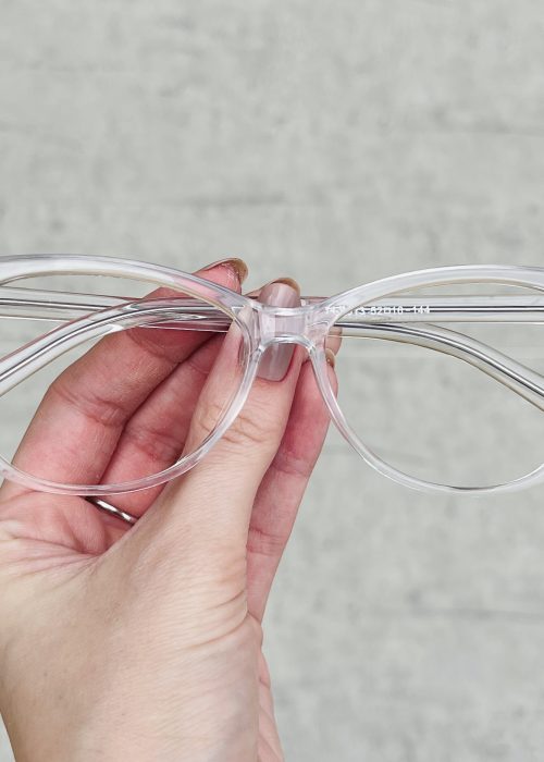 Óculos de Grau Feminino Gatinho Transparente 301