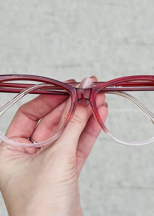 Óculos de Grau Feminino Gatinho Vermelho 302