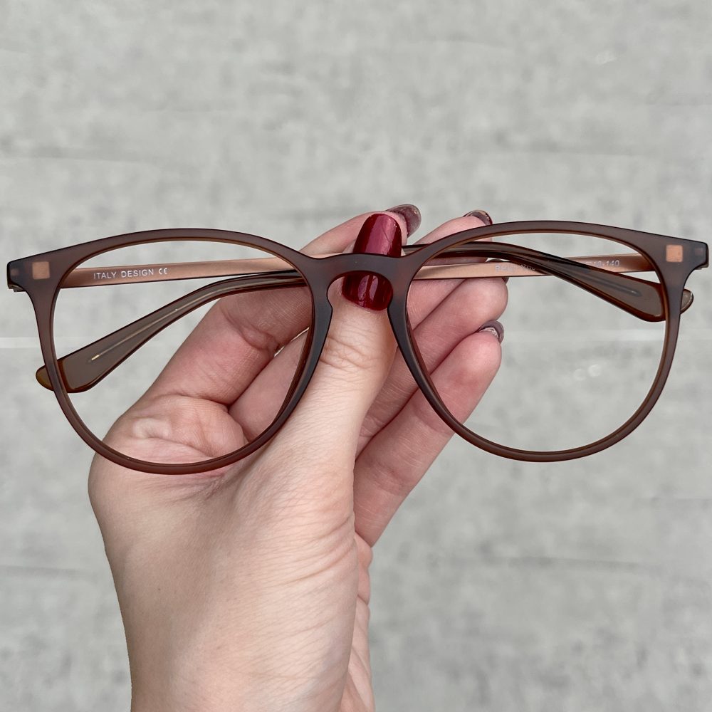 Óculos Clip On 2 em 1 Gatinho Marrom 290