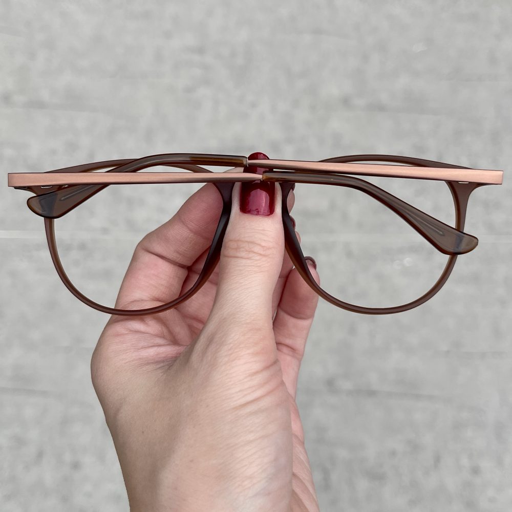 Óculos Clip On 2 em 1 Gatinho Marrom 290