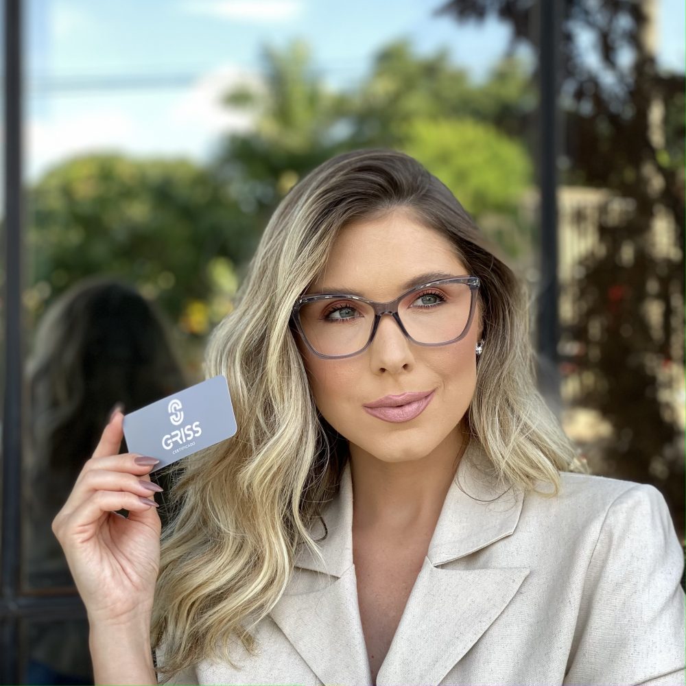 oticagriss oculos de grau gatinho cinza 296 com lentes anti blue