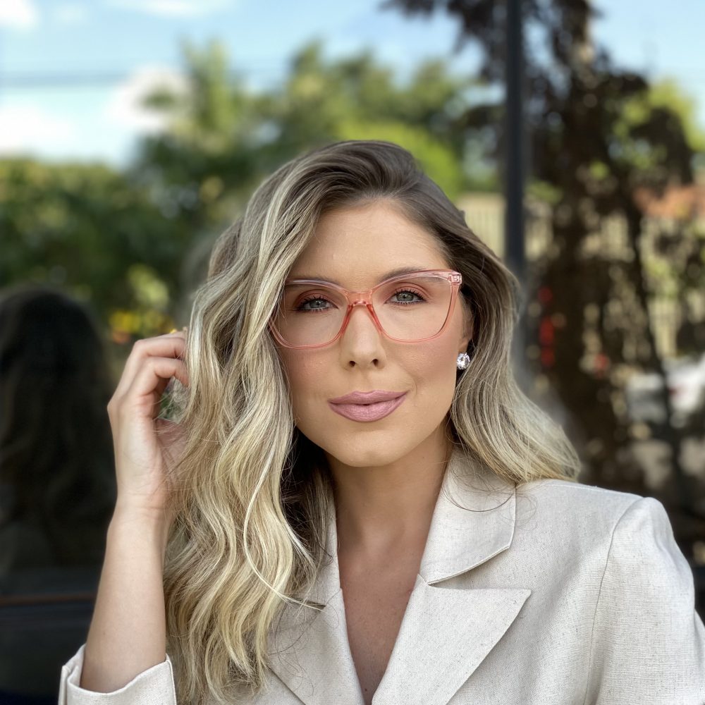 Óculos de Grau Feminino Gatinho Rosé 303