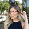 oticagriss oculos de grau gatinho rose 297 com lentes anti blue 1