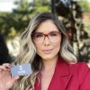 Óculos de Grau Feminino Gatinho Vermelho 302 Óculos de Grau Feminino Gatinho Vermelho 302