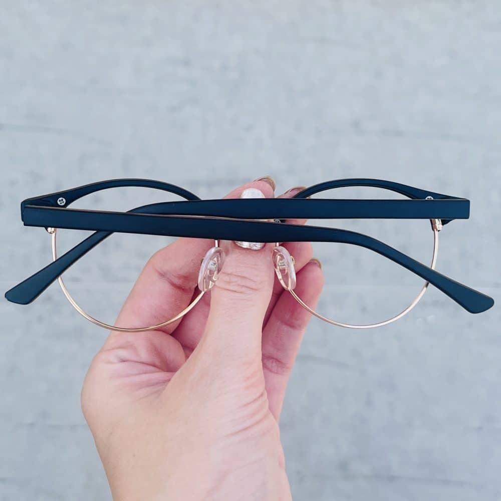 oticagriss oculos de grau redondo em metal preto com dourado 300 3 oticagriss oculos de grau redondo em metal preto com dourado 300 3