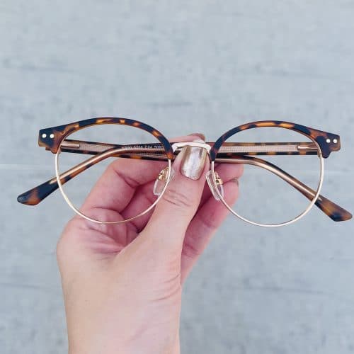 oticagriss oculos de grau redondo em metal tartaruga 300