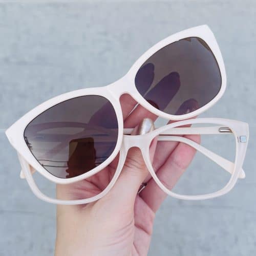 oticagriss oculos 2 em 1 clip on redondo grafite 263 6