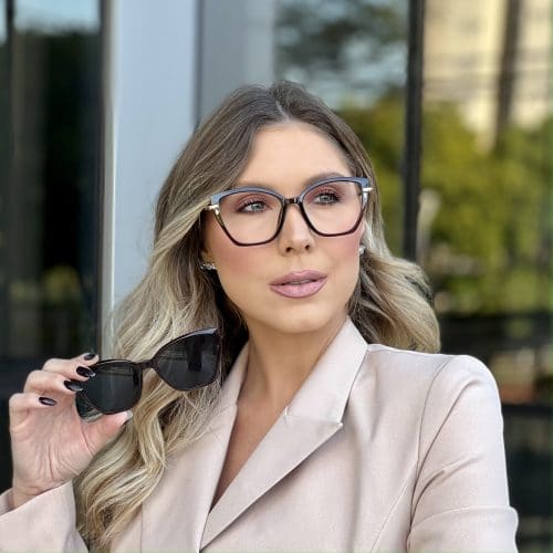 oticagriss oculos clip on 2 em 1 gatinho marrom 304 3