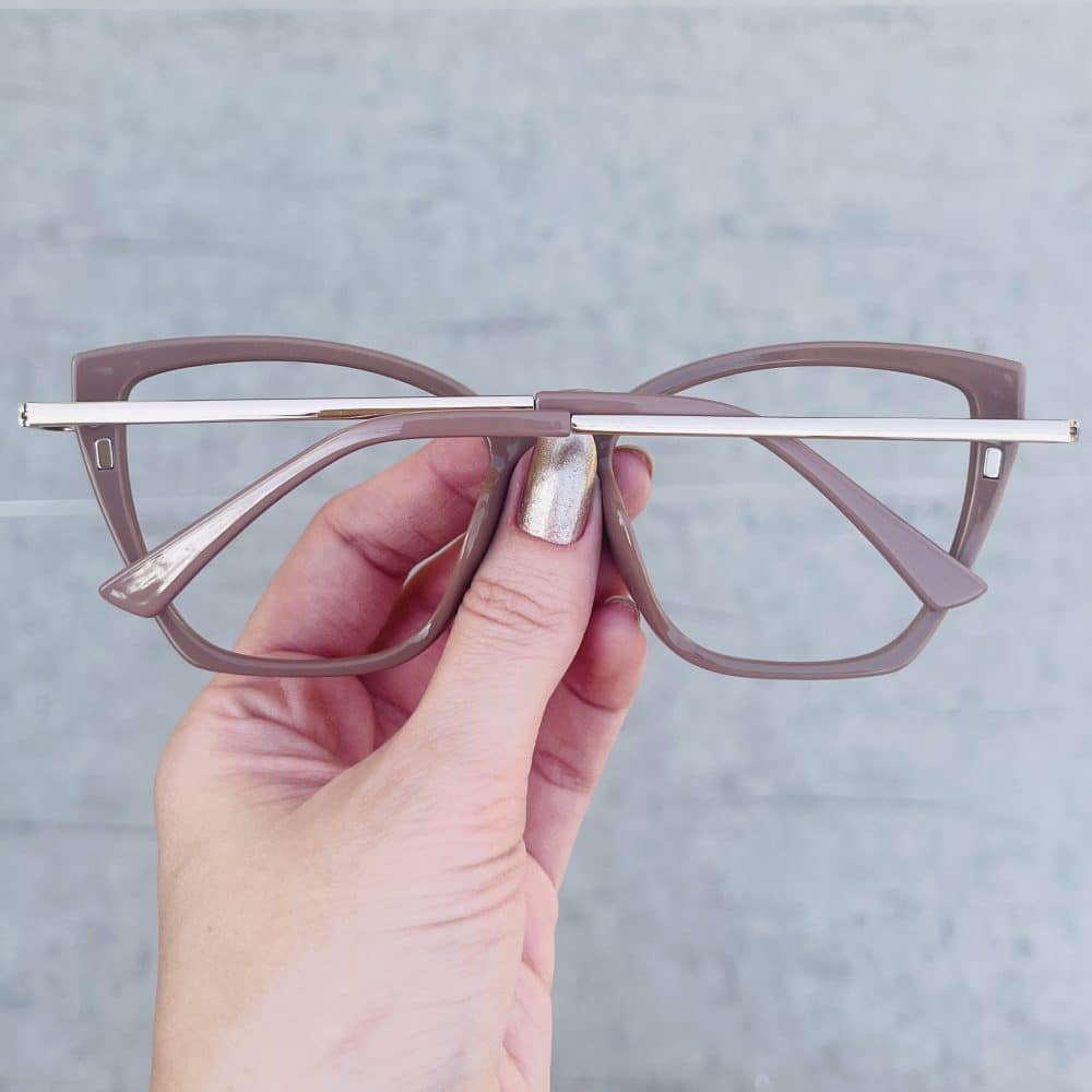 oticagriss oculos clip on 2 em 1 gatinho nude 304 oticagriss oculos clip on 2 em 1 gatinho nude 304