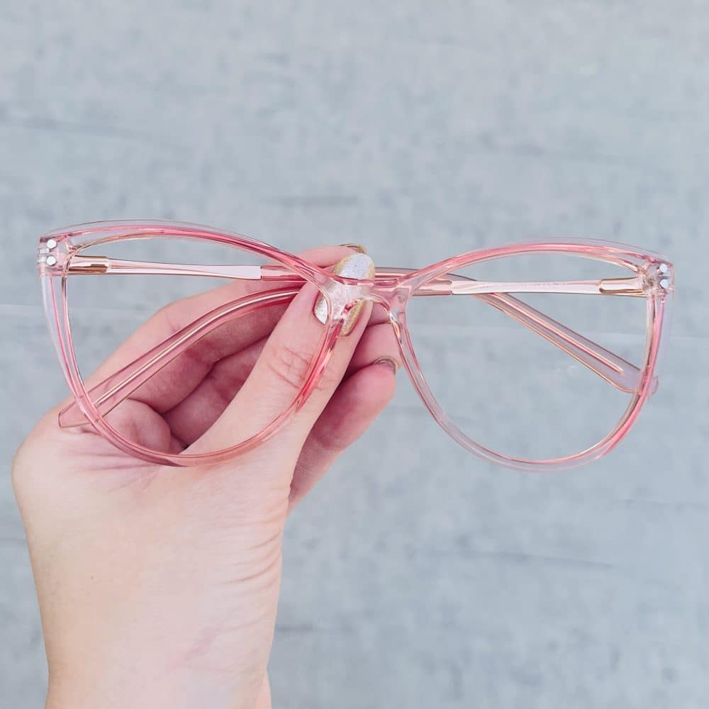 oticagriss oculos clip on 2 em 1 gatinho rosa 308 oticagriss oculos clip on 2 em 1 gatinho rosa 308