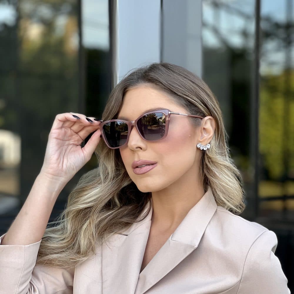 oticagriss oculos clip on 2 em 1 gatinho rose 307 oticagriss oculos clip on 2 em 1 gatinho rose 307