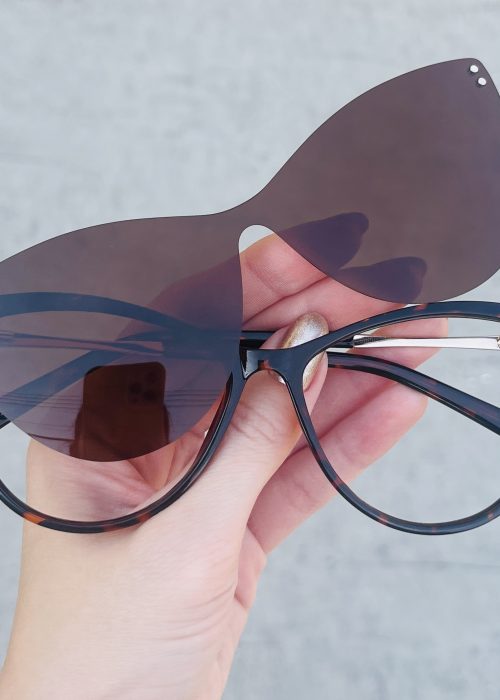 oticagriss oculos clip on 2 em 1 gatinho tartaruga 308 2