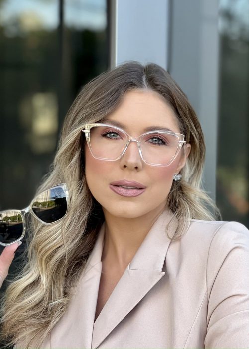 oticagriss oculos clip on 2 em 1 gatinho transparente 304 1