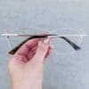 oticagriss oculos clip on 2 em 1 gatinho transparente 304 oticagriss oculos clip on 2 em 1 gatinho transparente 304