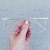 oticagriss oculos clip on 2 em 1 gatinho transparente 308 6 Óculos de Grau Gatinho Transparente 331 1