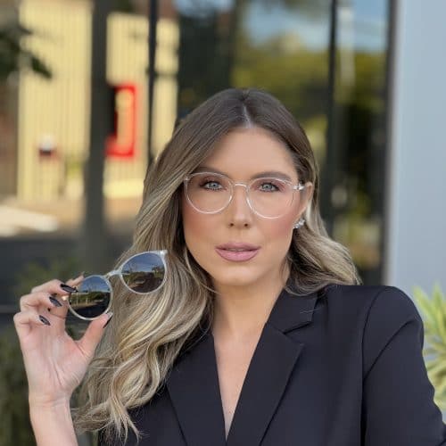 oticagriss oculos clip on 2 em 1 redondo transparente 241 1