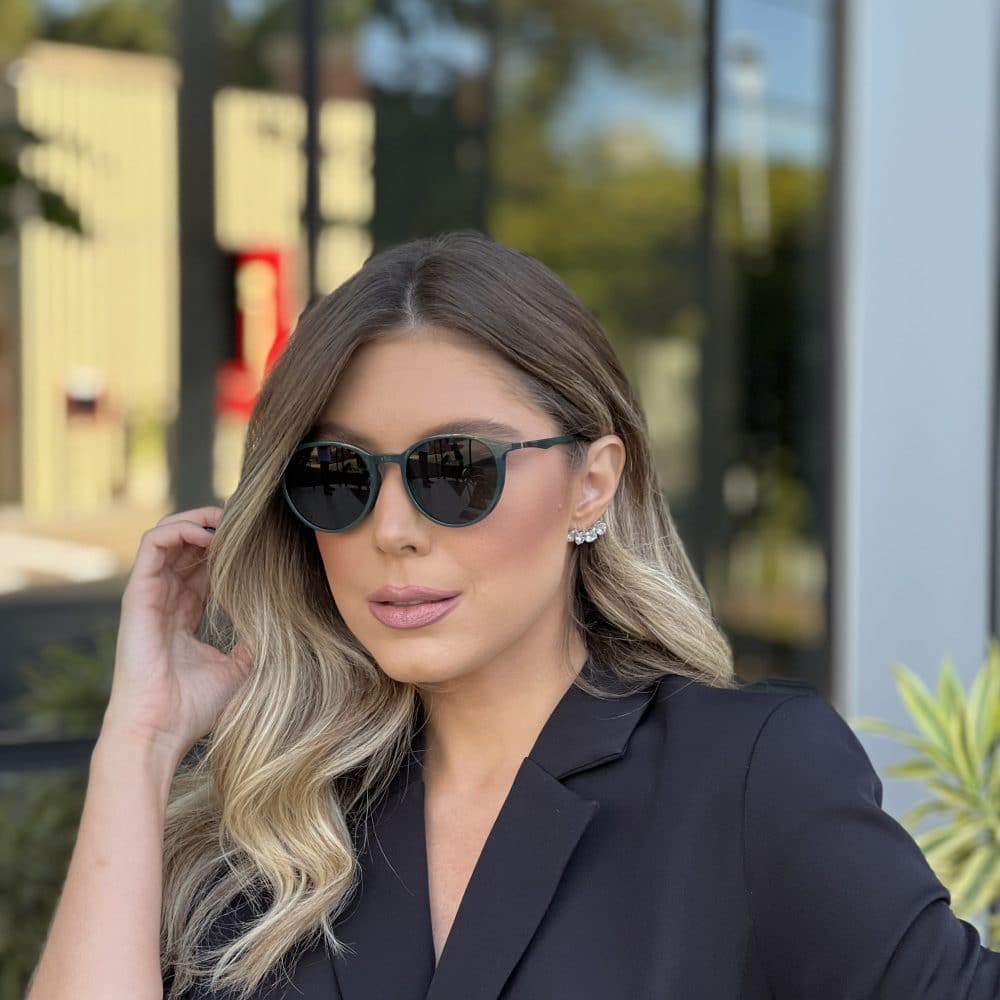 oticagriss oculos clip on 2 em 1 redondo verde 241 oticagriss oculos clip on 2 em 1 redondo verde 241