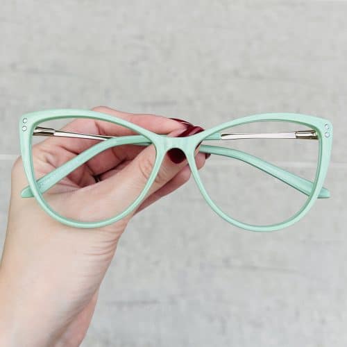 Óculos de Grau Gatinho Verde 331