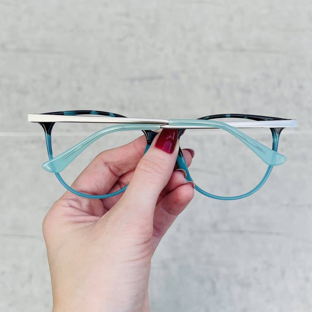 oticagriss oculos clip on 2 em 1 gatinho tartaruga com verde 289 6 Óculos Clip On 2 em 1 Gatinho Tartaruga com Verde 289 2