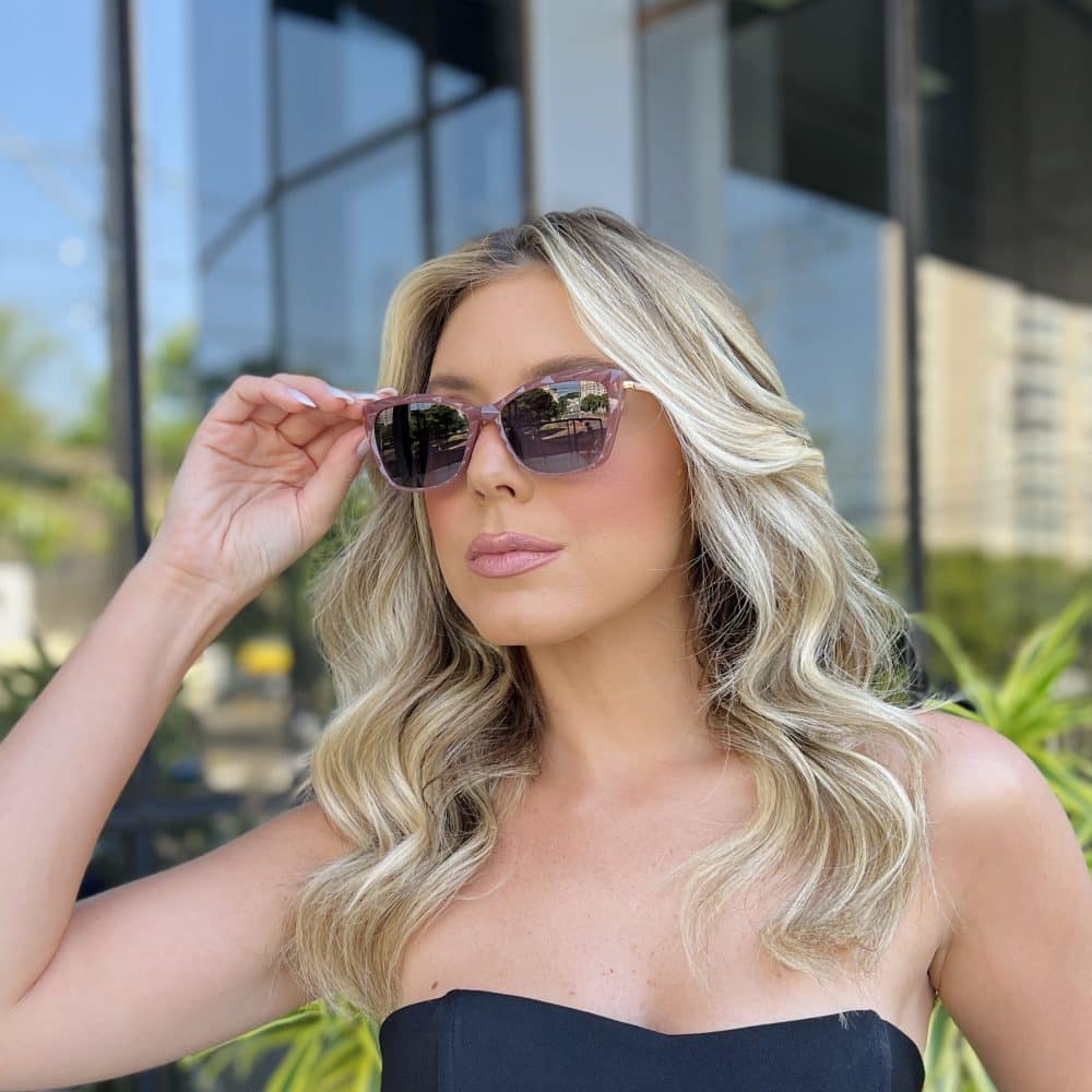 Óculos Clip On 2 em 1 Gatinho Rosé 305 1