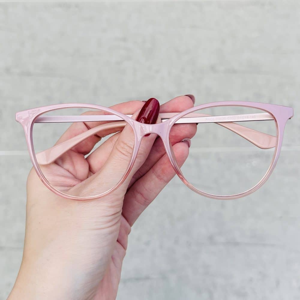 Óculos de Grau Gatinho Rosa 327 Óculos de Grau Gatinho Rosa 327