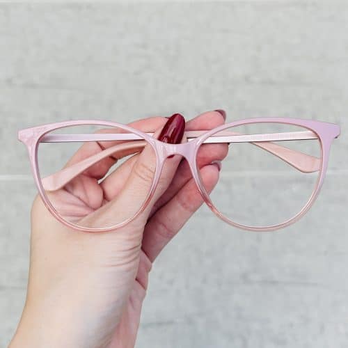 Óculos de Grau Gatinho Rosa 327