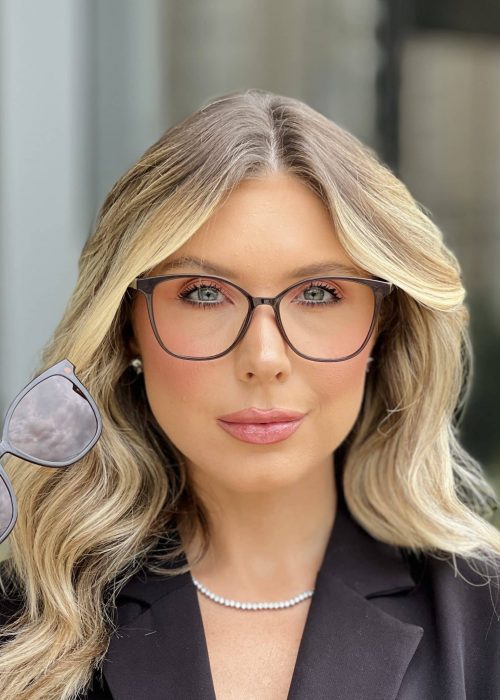 oticagriss oculos clip on 2 em 1 gatinho marrom 321 1